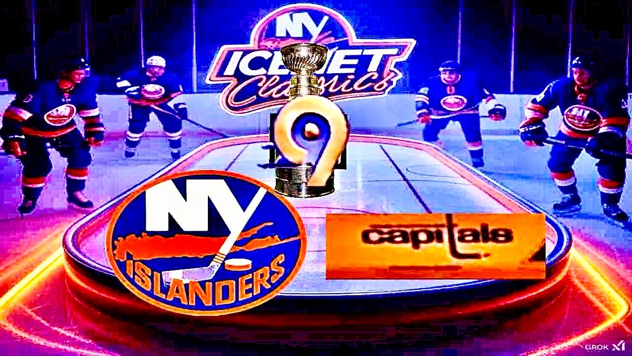 Game 4 1984 Patrick Division Final Capitals at Islanders WOR TV ICENET Classics Remastered