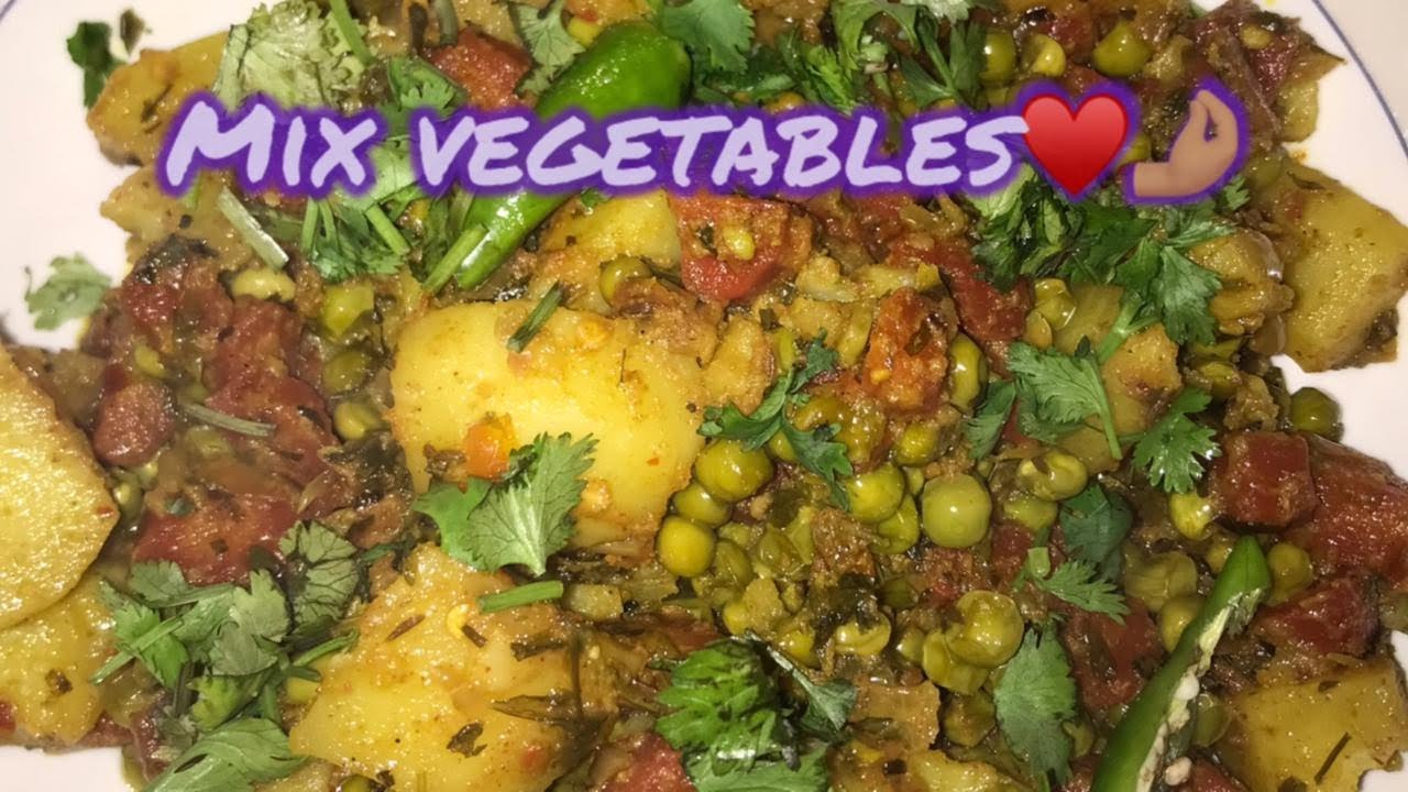 Mix vegetables recipe💗🤌🏻