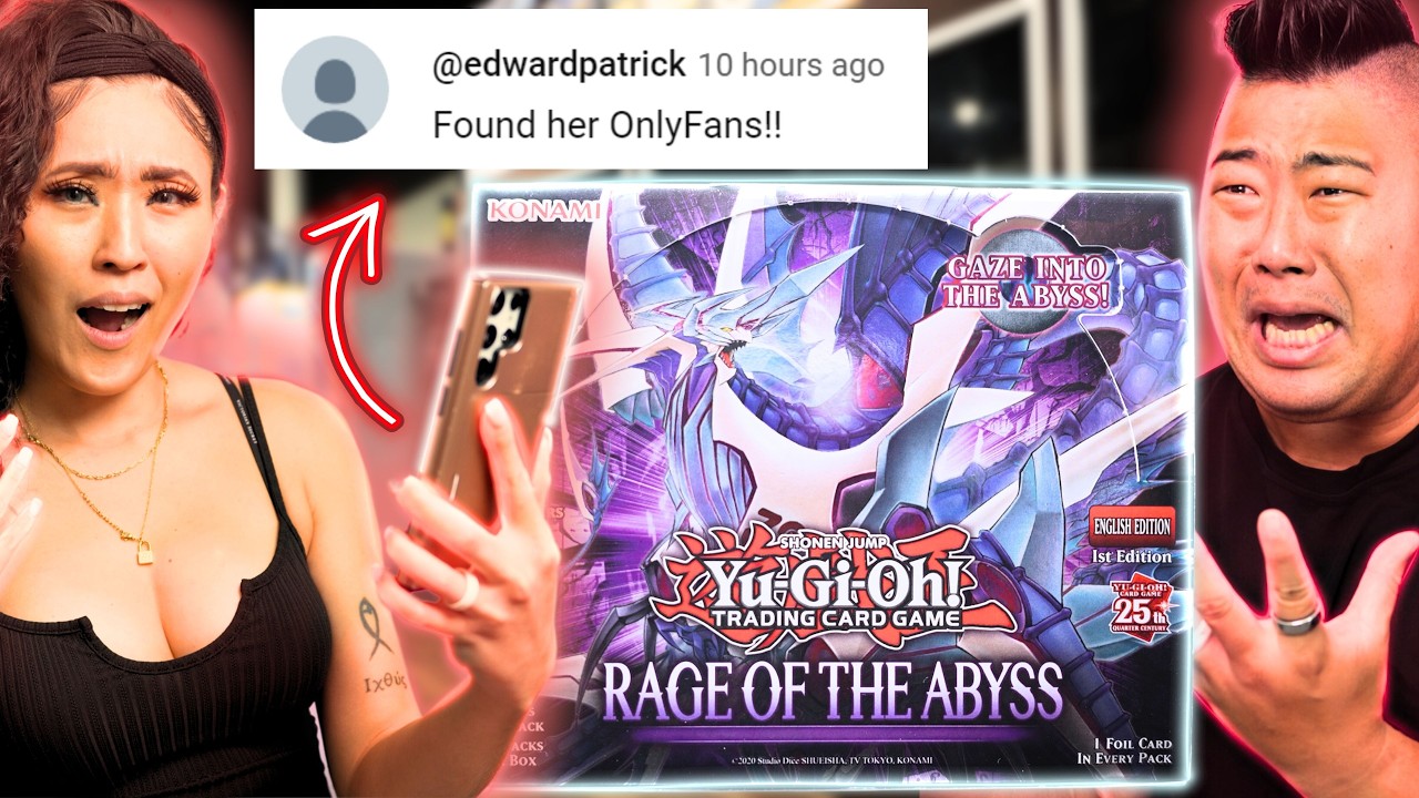 РЕАКЦИЯ НА ЗЛЫЕ КОММЕНТАРИИ во время открытия НОВОГО набора Yu-Gi-Oh: Rage of the Abyss