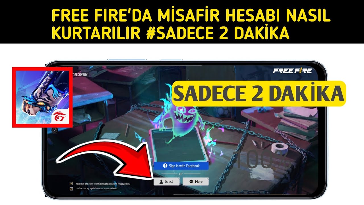 Free Fire'da Misafir Hesabı Nasıl Kurtarılır (Güncelleme 2025) ||  Misafir Hesabı Kurtarma