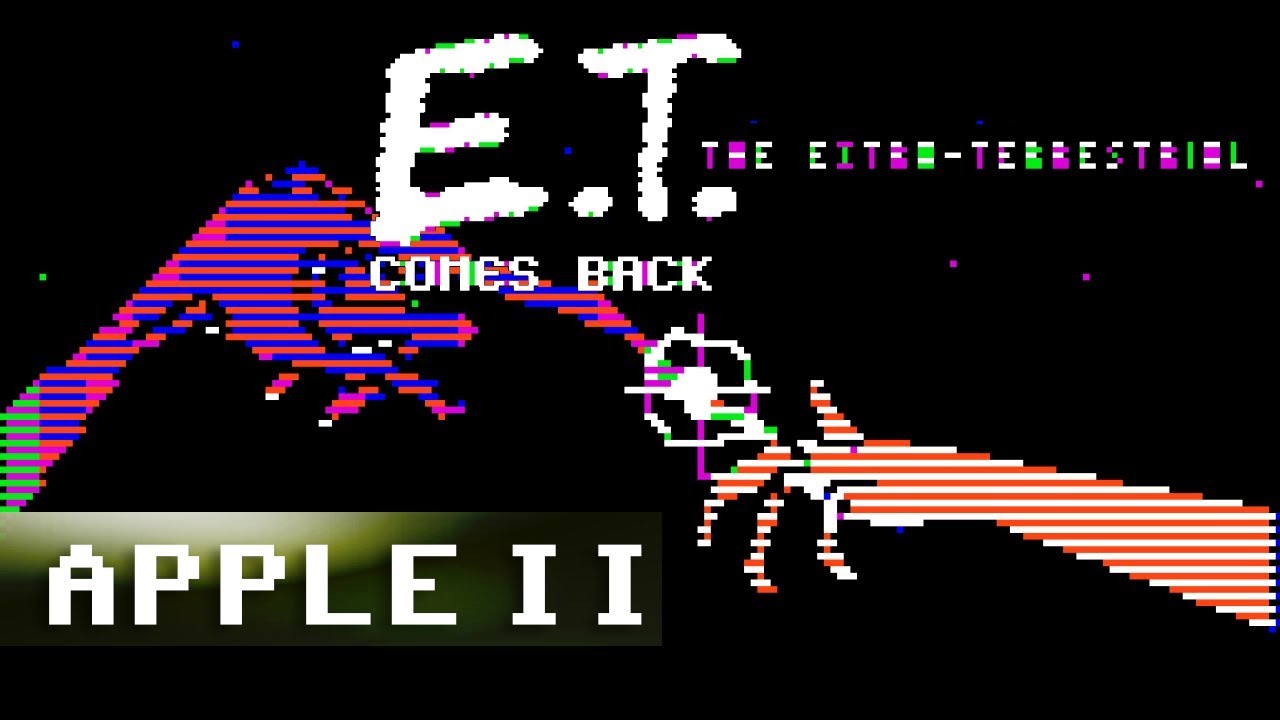 [Longplay] E.T. Comes Back - Apple II