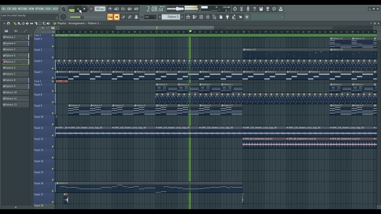 Tangerine Dream - Love On A Real Train FL Studio Cover