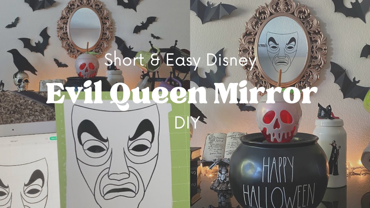 Evil Queen Mirror DIY
