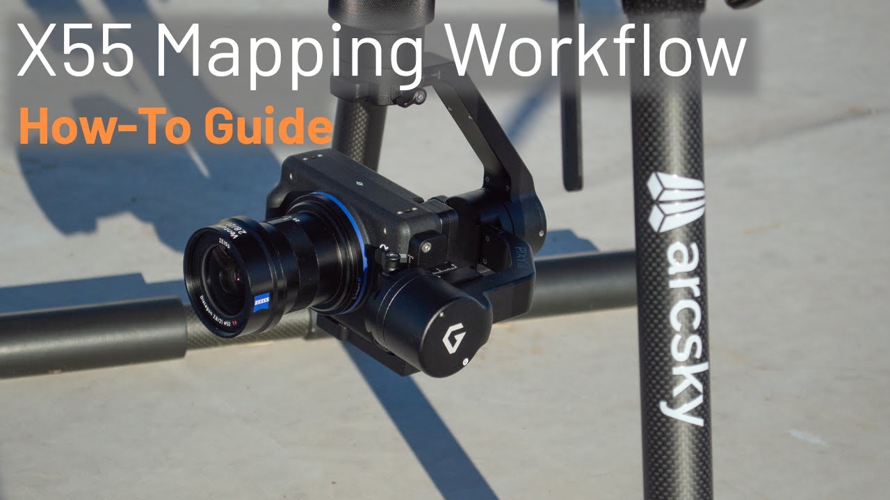 Arcsky X55 Mapping Workflow | Sony ILX-LR1