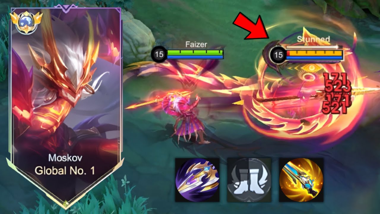 FINALLY GLOBAL MOSKOV ONESHOT BUILD IS HERE!!🔥 (INSANE DAMAGE) | MOSKOV BEST BUILD 2025