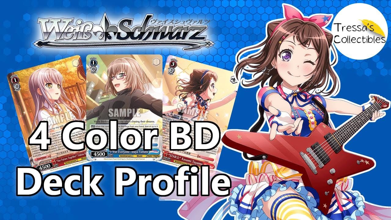 BanG Dream! 5th Anniversary - 8 Door Deck Profile [Weiss Schwarz TCG]