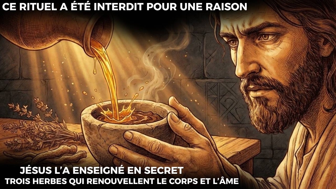 Les 3 Herbes de Jésus que ses Disciples Utilisaient Chaque Nuit