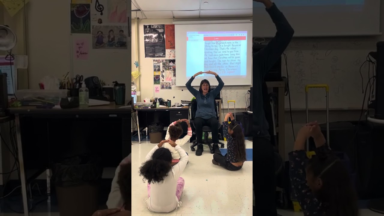 Mele Kalikimaka Choreography for practice