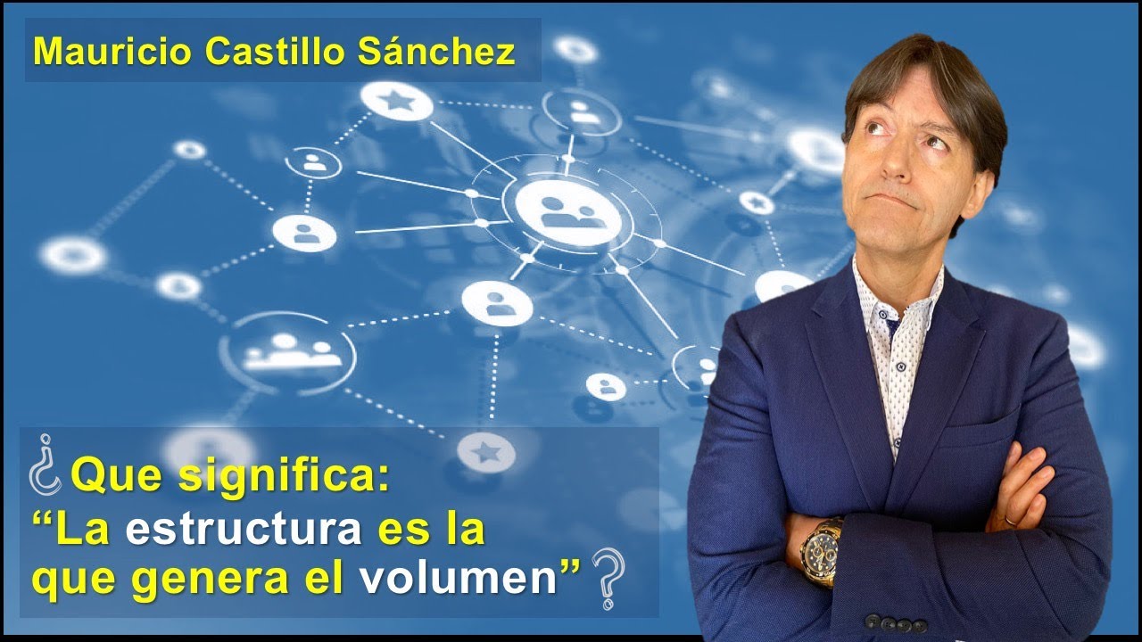 La ESTRUCTURA es la que nueve el VOLUMEN en el Negocio AMWAY - Mauricio Castillo Sánchez (Diamante)
