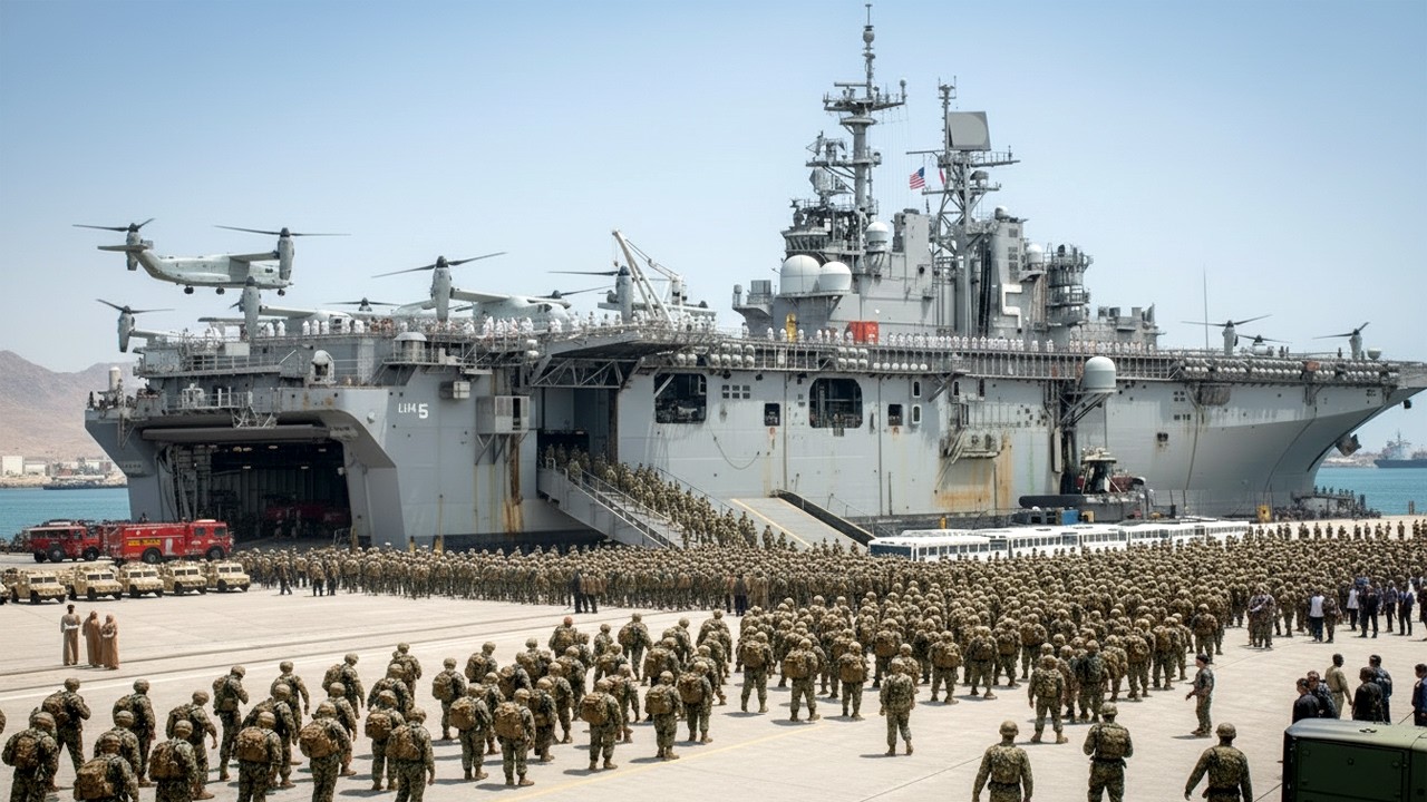 High Alert! USS Bataan (LHD-5) Begins Rapid Response Deployment