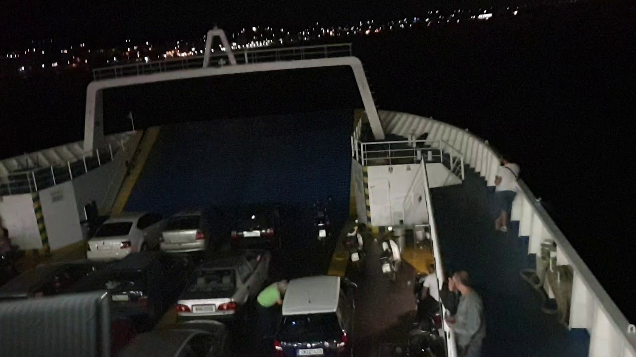Πέραμα Σαλαμίνα με το fery Πανσέληνος