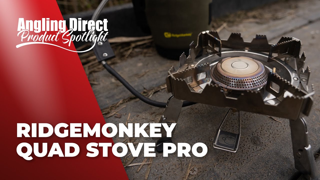 RidgeMonkey Quad Stove Pro Brander - Karperproduct Spotlight