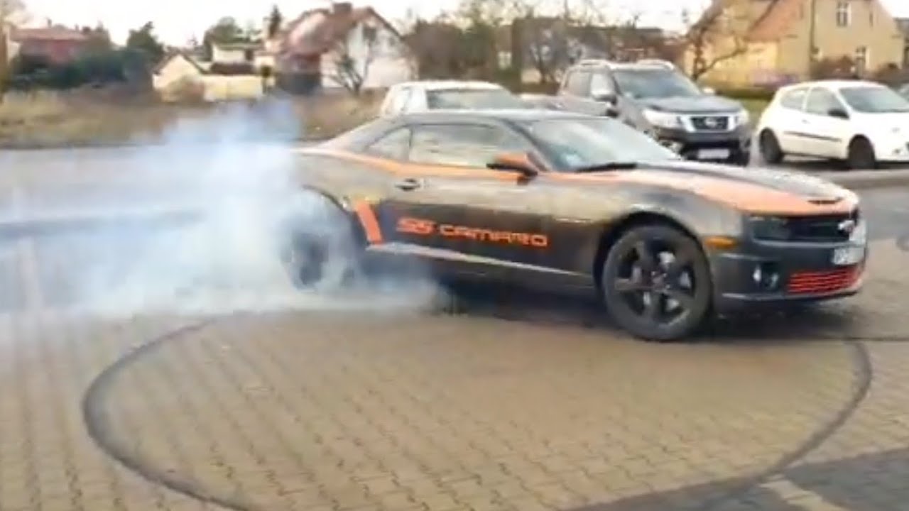 Chevrolet Camaro 6.2 ss 440km drift