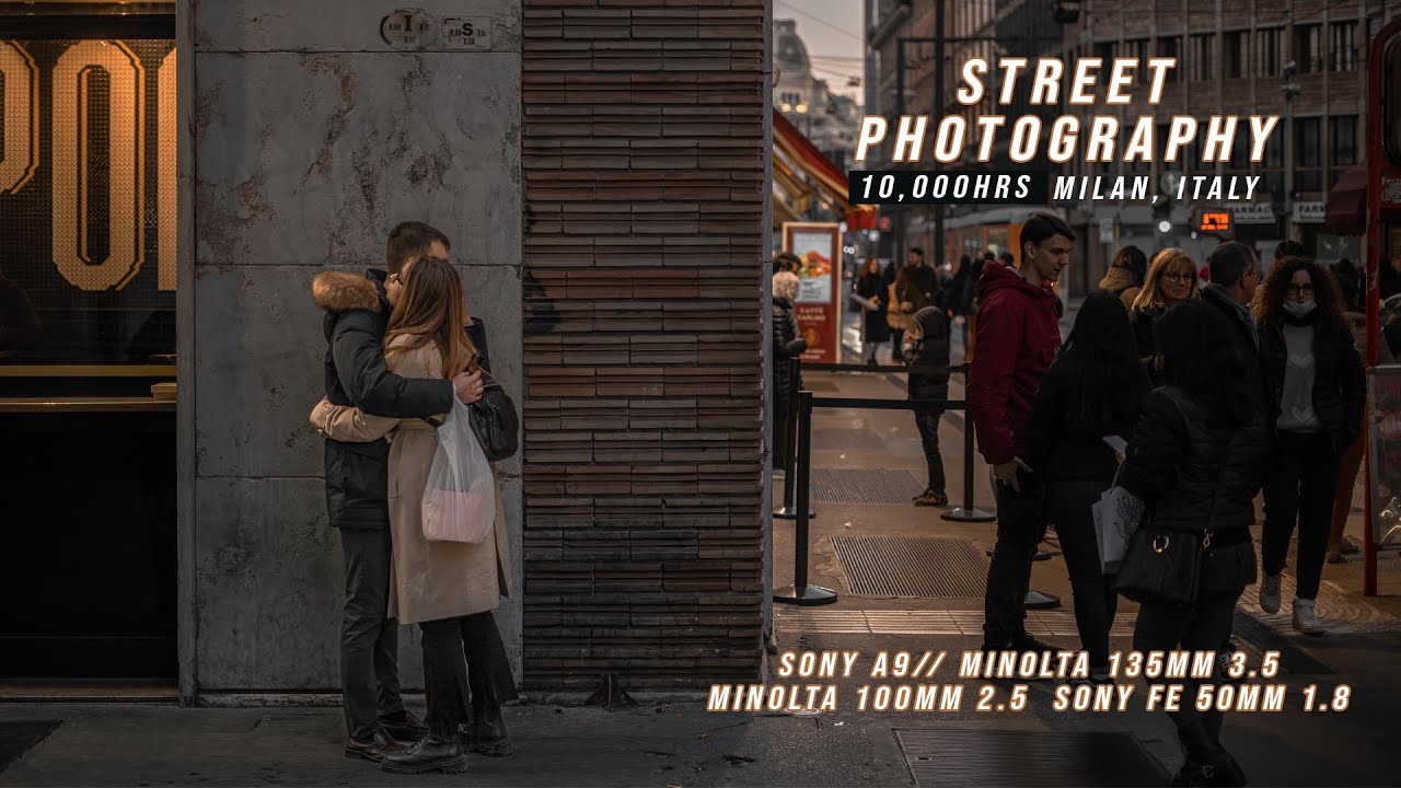 135mm Street Photography Milan, Italy
