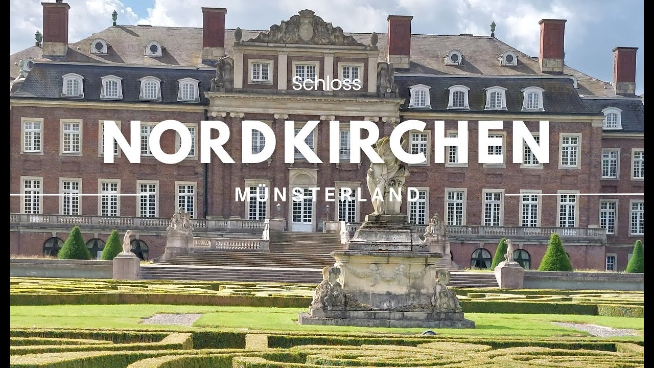 🏰 SCHLOSS NORDKIRCHEN 🏰 Größtes Wasserschloss in Westfalen /  