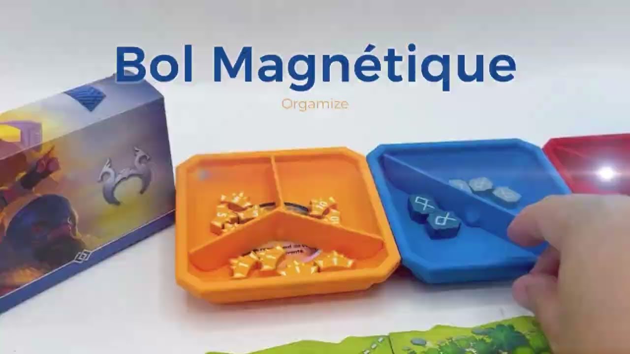 Le bol magn&eacute;tique ultime pour jeux de soci&eacute;t&eacute; &ndash; rangement, transport et praticit&eacute; !