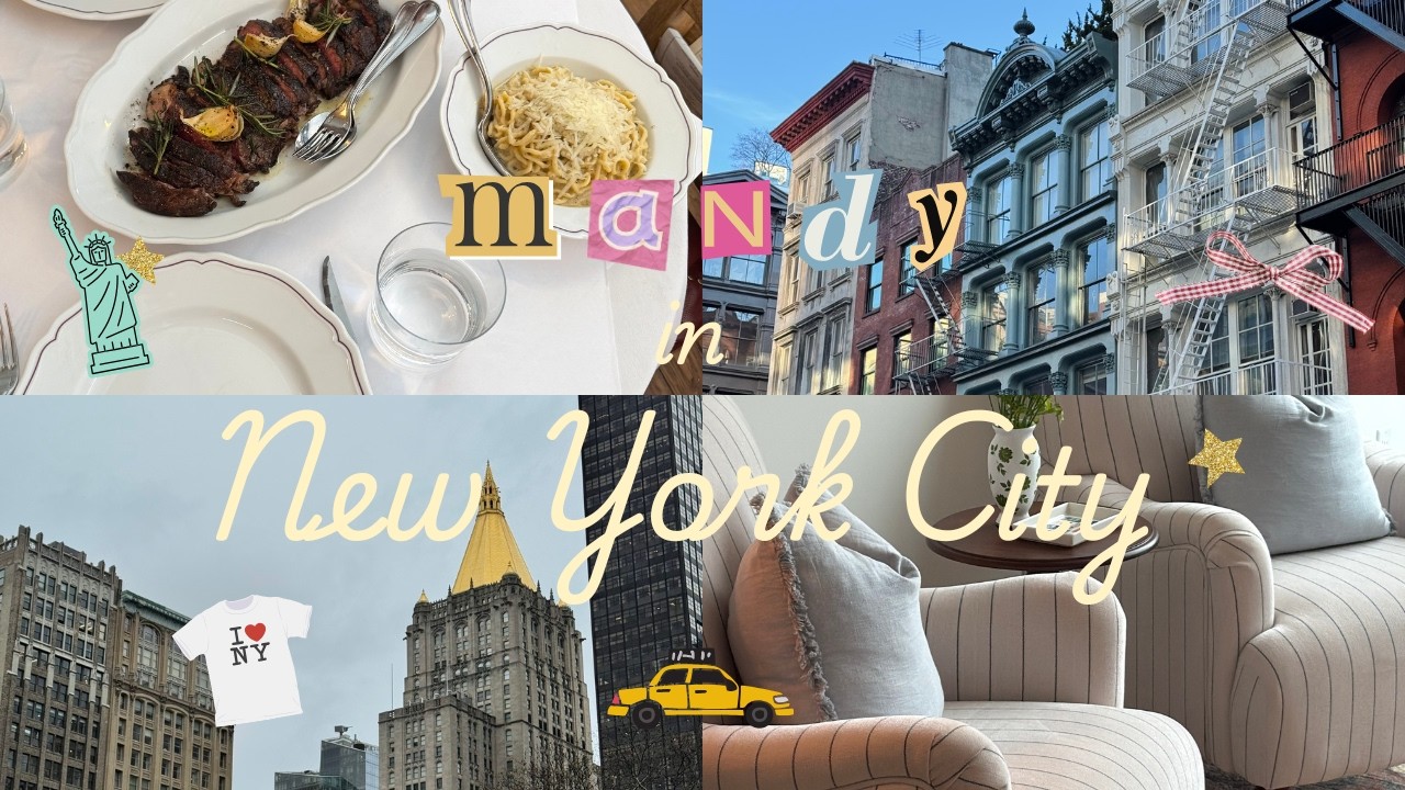NYC VLOG - Aproveitando a cidade com amigas, Via Carota, noite de MacDonalds e Trader Joe's