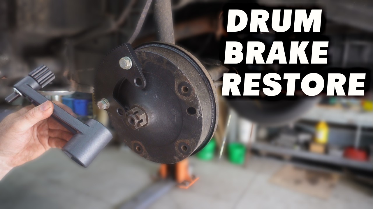 Start to Finish Complete Drum Brake Restoration