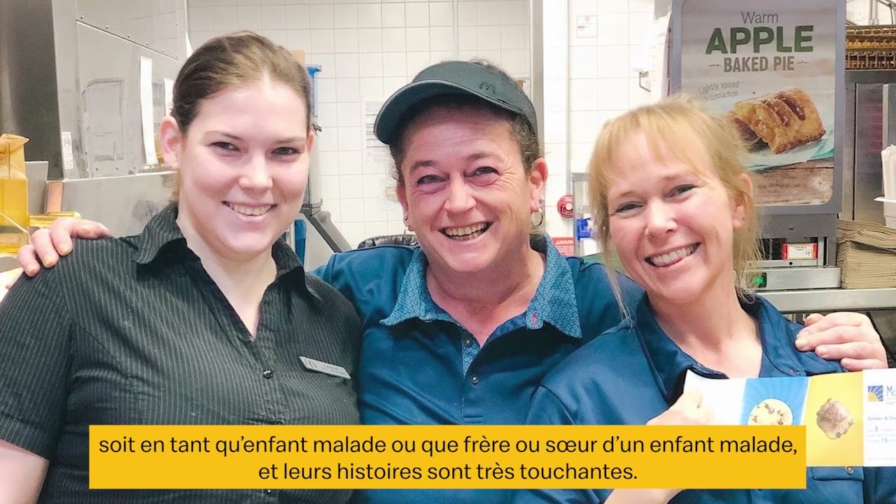 Dan, Tina et Christine : fiers de soutenir le Grand McDon dans leur collectivité