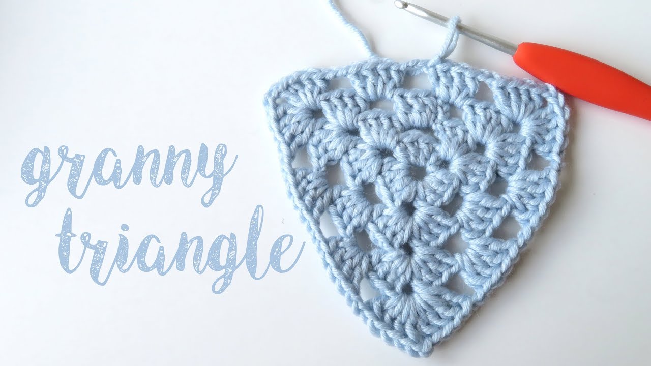 Crochet Granny Triangle