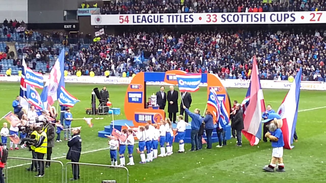 Last day in the 3rd division for the rangers