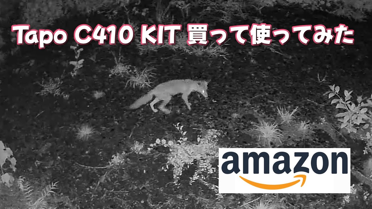 【Amazon購入品】Tapo C410 KIT 防犯カメラC320WSとの比較も
