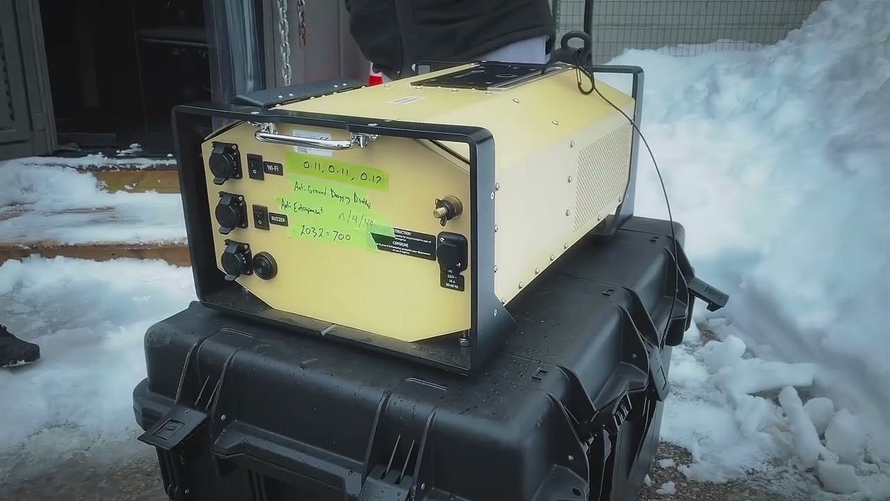 SkyRanger R70 Tethered flight movie