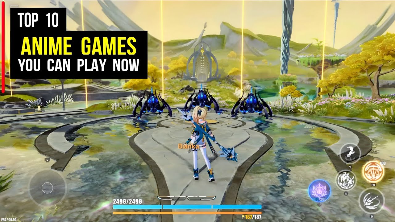 Top 10 Best ANIME GAMES You Can Play Now | Anime RPG game for Android, PC & iOS
