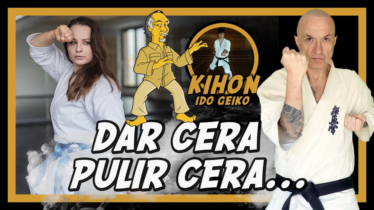 El Kihon como base del KARATE 🔥🔥 DAR cera, PULIR cera👊🏻👊🏻🥋🥋