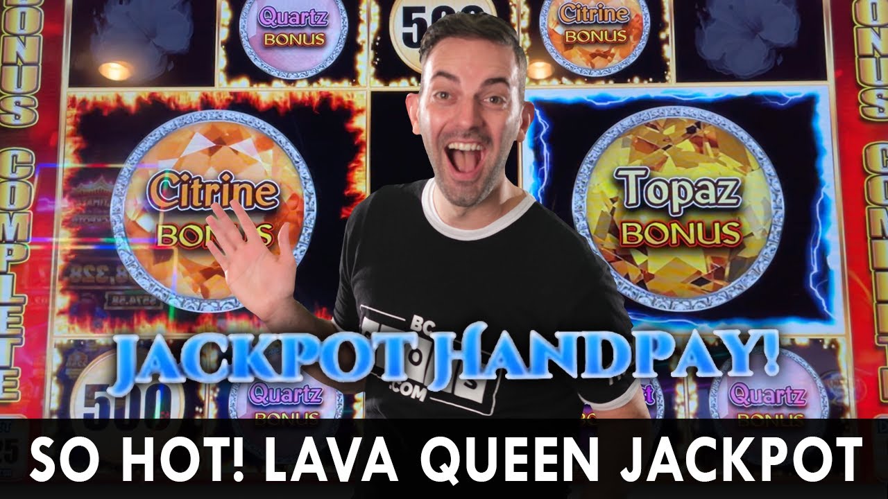 🔥 INCREDIBLE JACKPOT HANDPAY 🌋 Lava Queen Bringing The Fire!