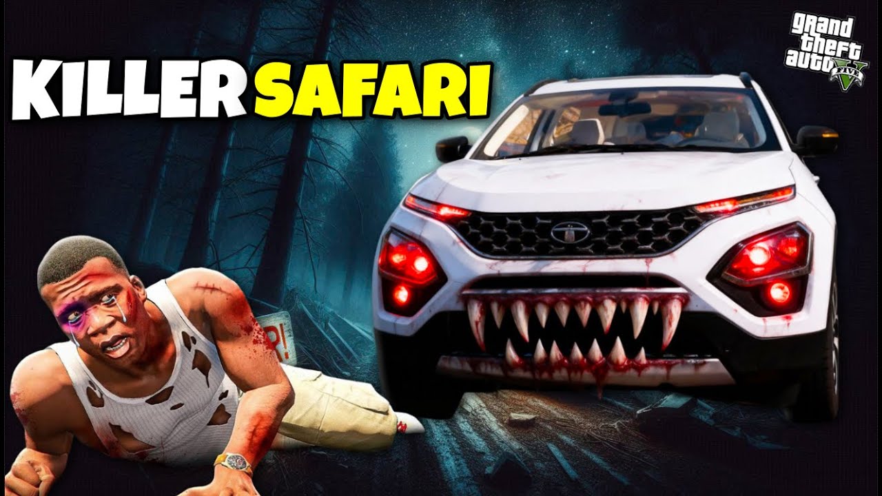 Shinchan and Franklin Found Killer Safari in Los Santos | GTA 5
