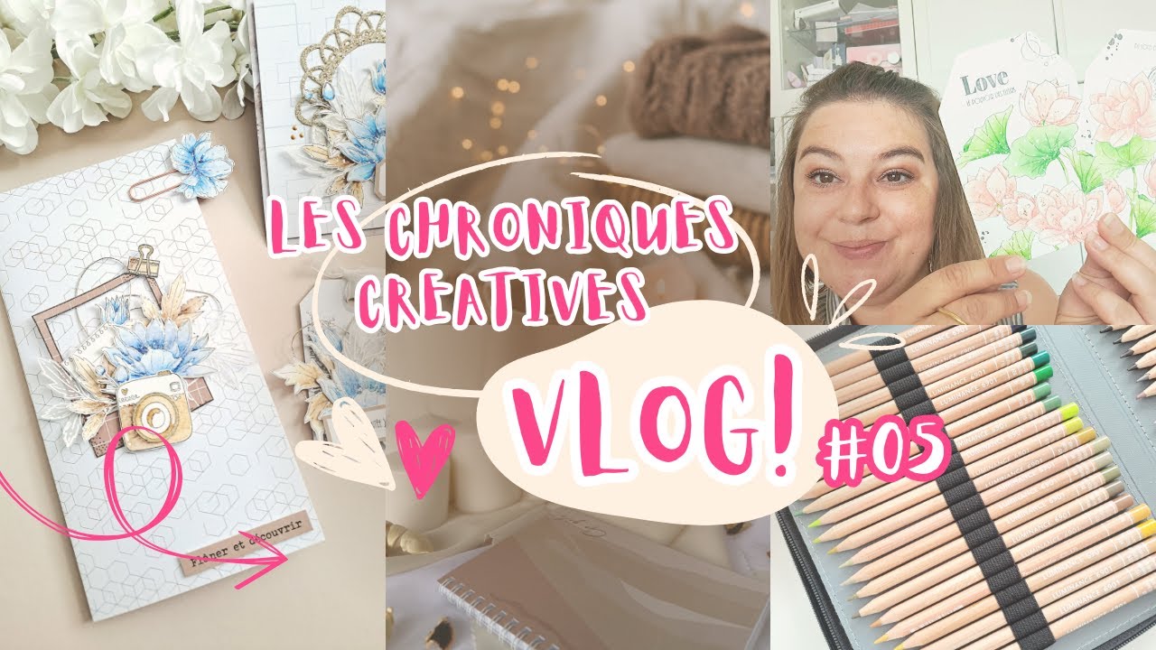 [Vlog] Le NSD, projets scrap en cours, bon plan Luminance et une petite surprise...