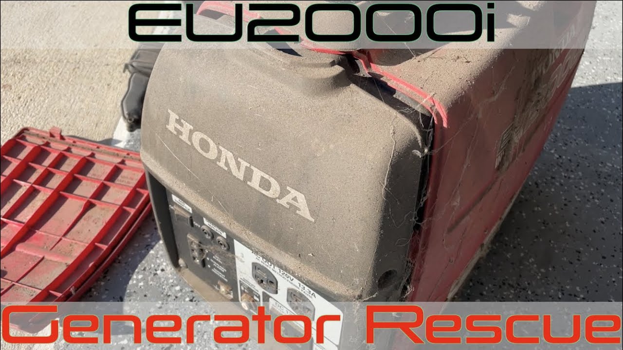 Honda EU2000i Generator Rescue - Can it be saved?