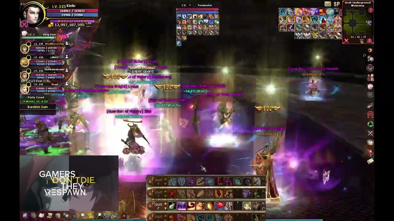 RULER PVP | NIGHTSWATCH vs DAMNATION |  PRESTIGE NETWORK | WARLOCK