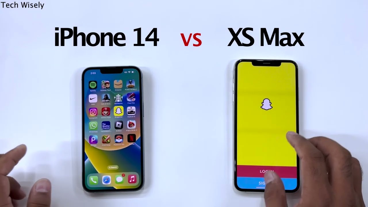 iPhone 14 vs iPhone XS Max - SPEED TEST