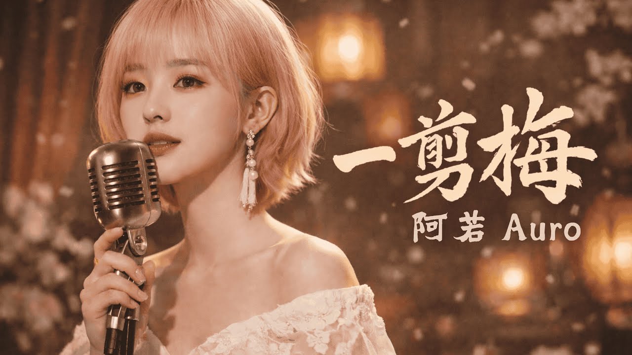 阿若 Auro ｜《一剪梅》｜温柔女声演唱 耳机听更好｜真情像草原廣闊 層層風雨不能阻隔