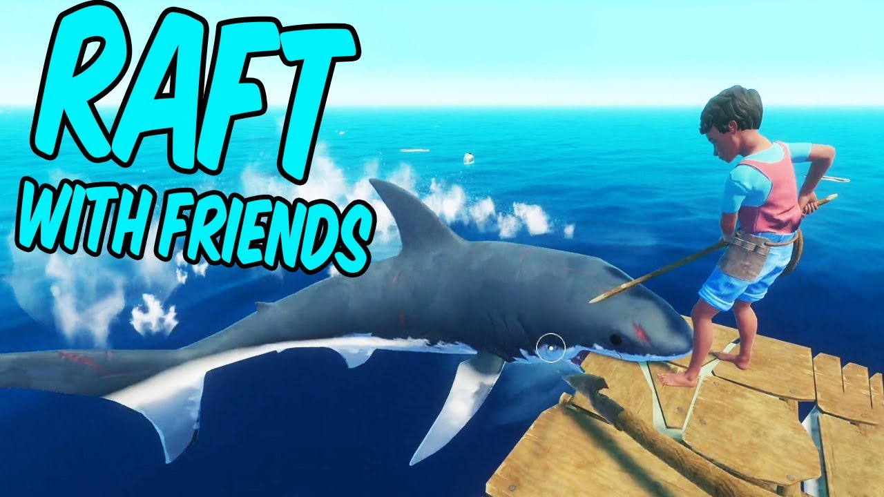 Teo plays Raft with friends