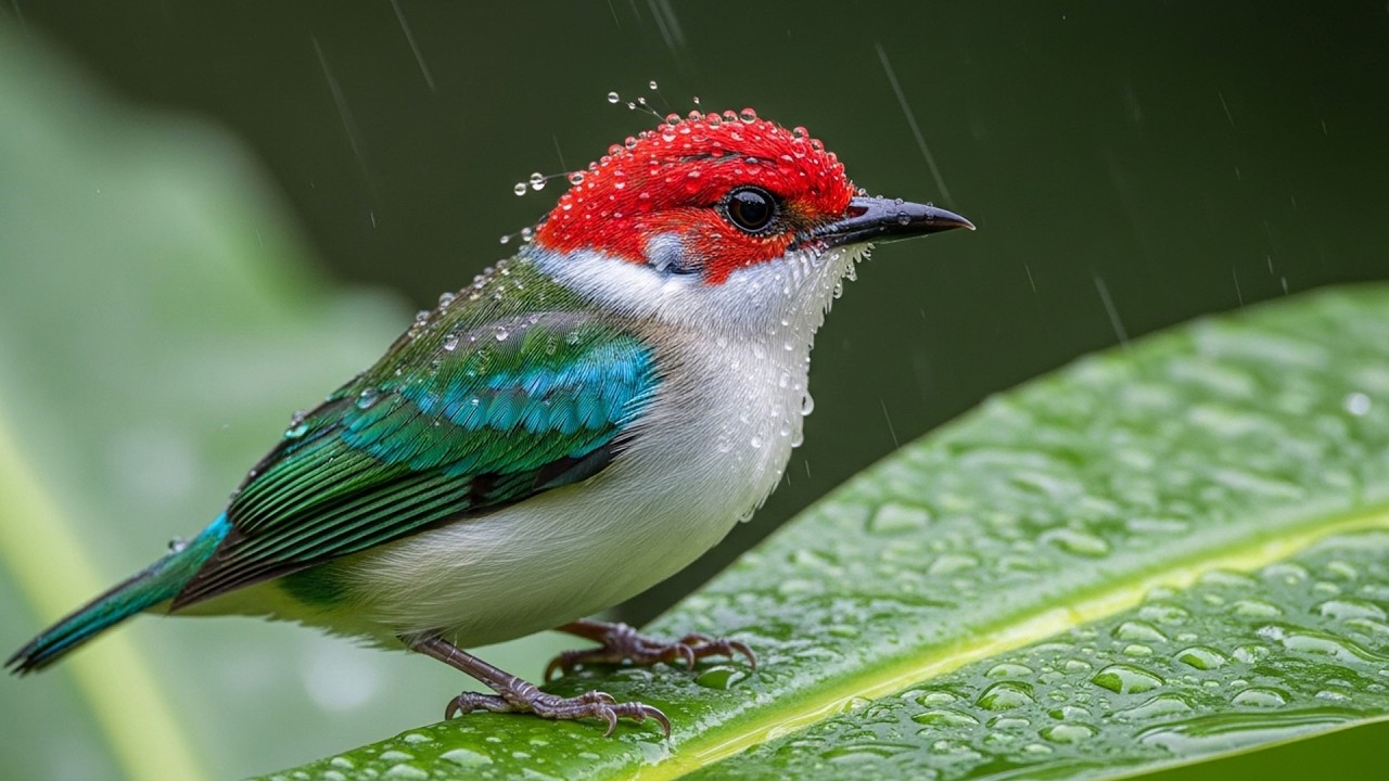 Stop Anxiety Fast with Relaxing Rain and Birdsong Ambience for Deep Sleep and Stress Relief Tonight
