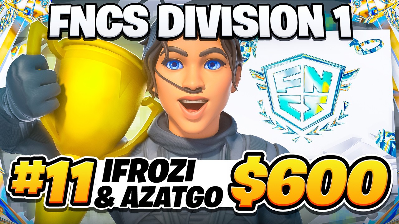 How We Earned $600 In FNCS Division 1 🏆 w/ AzatGo