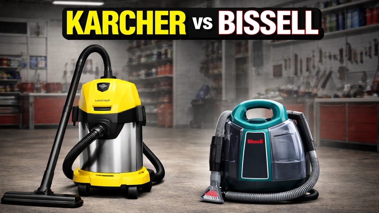 Spot Cleaner vs Wet & Dry Vac? Bissell VS Karcher WD3