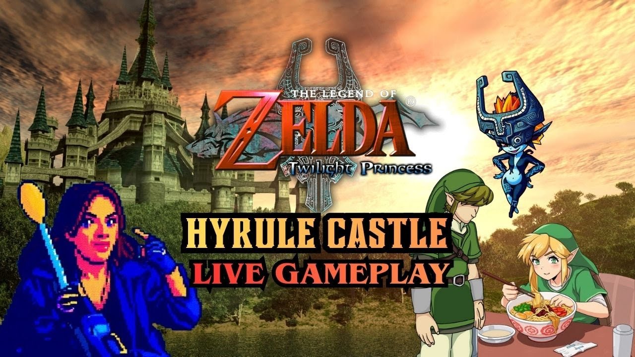 Legend of Zelda: Twilight Princess - Hyrule Castle (TGIF) Live Gameplay Shout Out@DDCCosmonauts