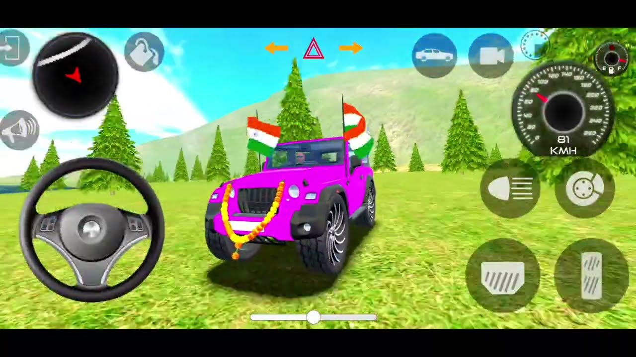 Modified Mahindra Thar😈Games:Indian Pink Thar (Gadi Wala Games) Car Game Android Game - #2026