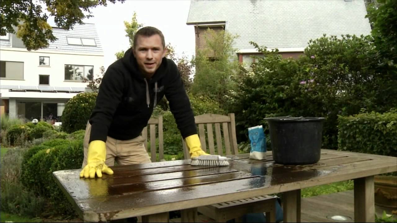 de tuindokter aflevering 10 TERRAS REINIGEN