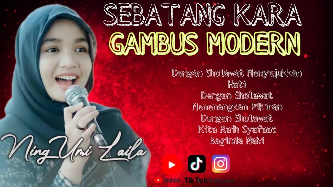 SEBATANG KARA - QASIDAH GAMBUS TERBARU. AUDIO JERNIH 