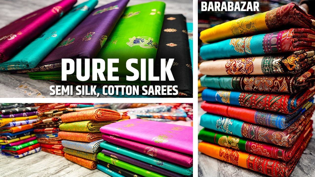 Isha Saree House : Pure Silk Saree Wholesaler in Kolkata Barabazar | Silk Saree Wholesale Shop