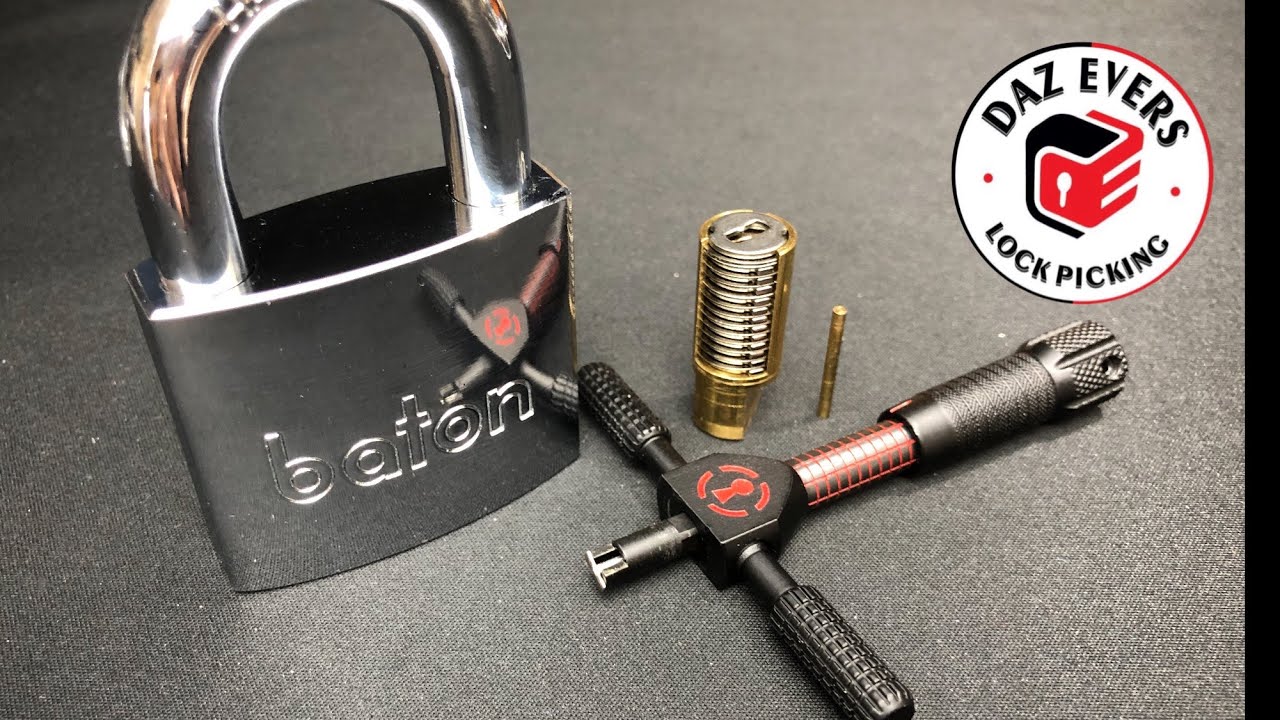 Sparrows Disc Detainer pick vs Baton 12 Disc Padlock