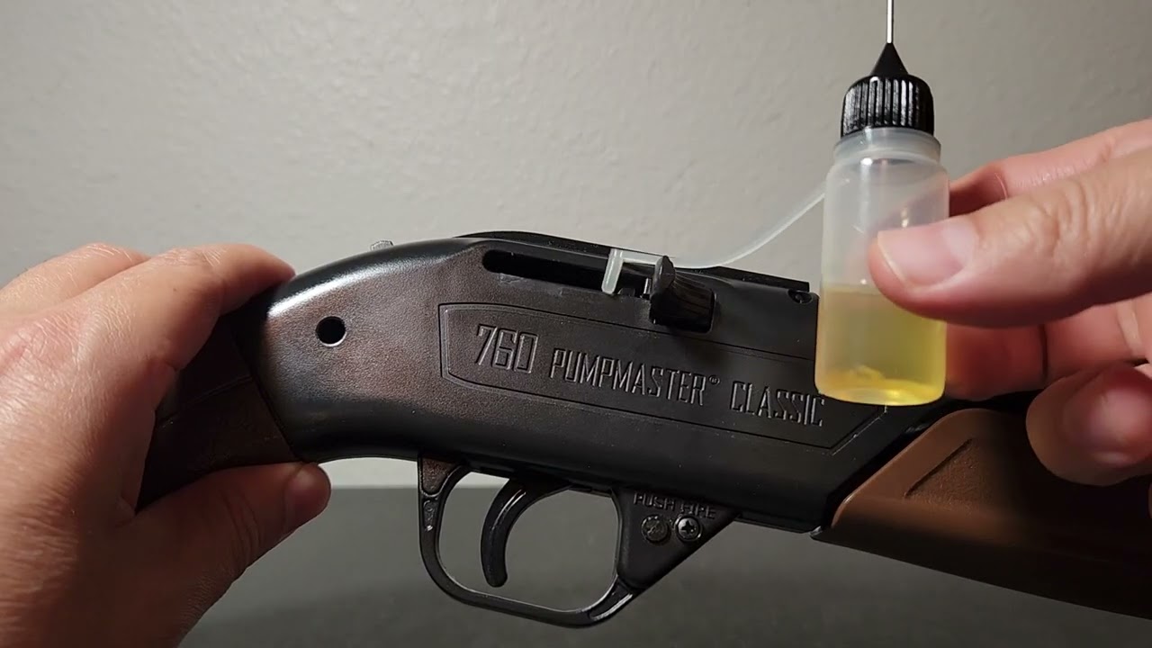 Crosman 760: Hammer Lube (fast pointers)