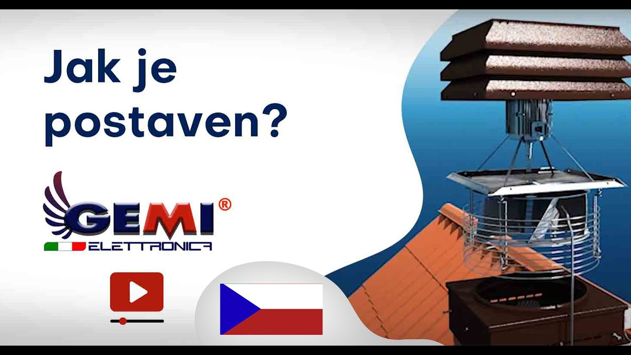 Jak se vyrábí Komínový Ventilátor Střešní Radiální NA TAH KOMÍNA Profesionální Gemi?