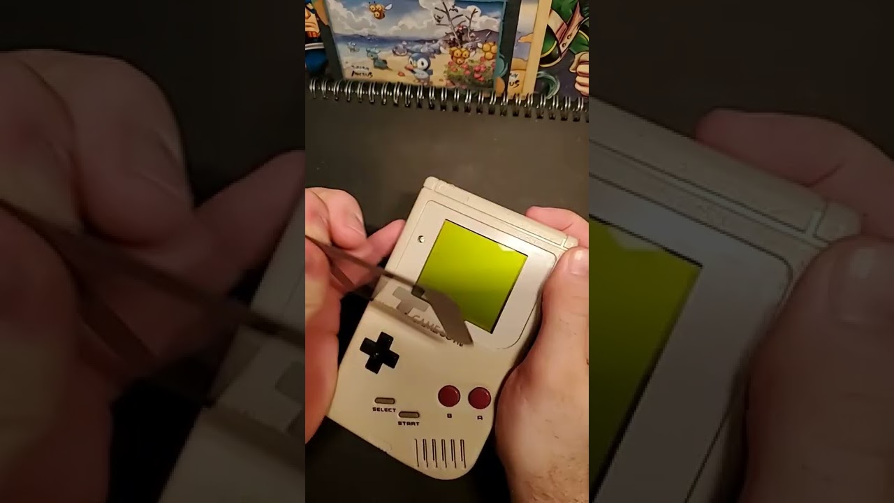 Replacing Gameboy screen cover