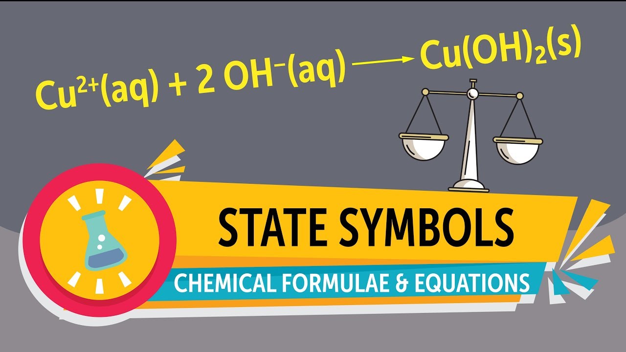 Chemical Formulae and Equations | How to Write State Symbols